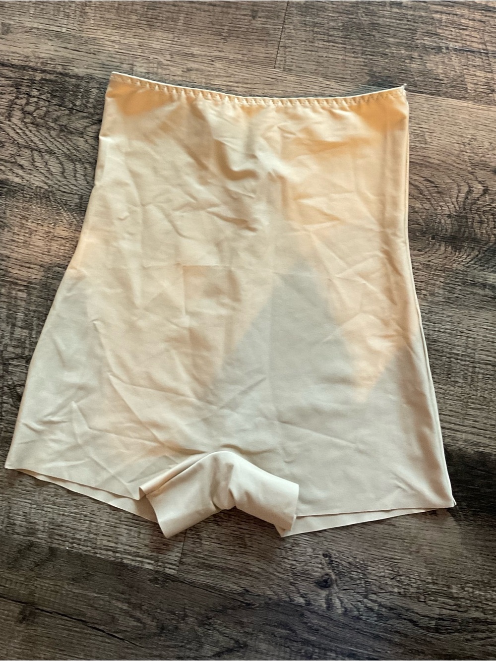 SHEIN Nude High-Waist Shaping Boyshorts